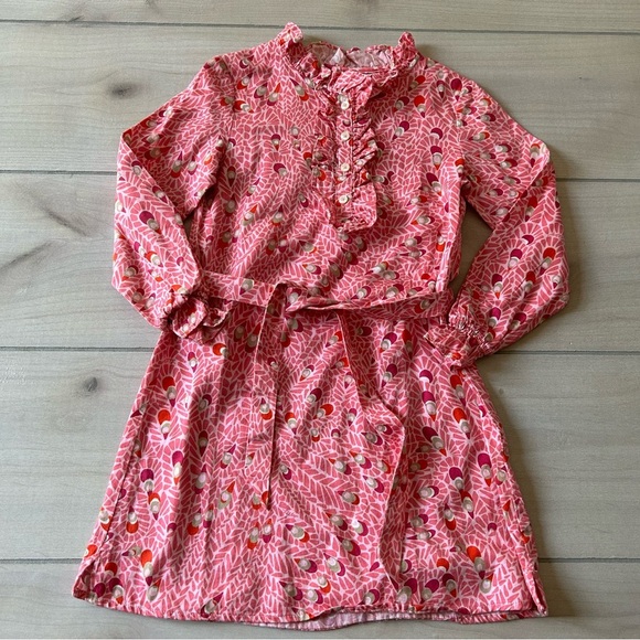Lilly Pulitzer Belted Pink Cotton Dress - Picture 1 of 3